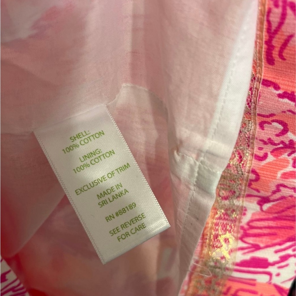 LILLY PULITZER Simone Shift Sz 2 NWT Rule Breakers - Picture 4 of 7